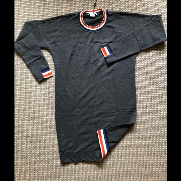Lacoste Dresses & Skirts - NWT Lacoste Sporty Rib trim Sweatshirt Dress